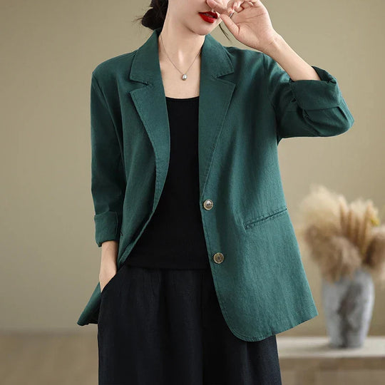 Leinenjacke