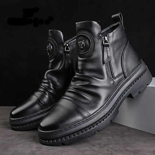 Herren Lederstiefel