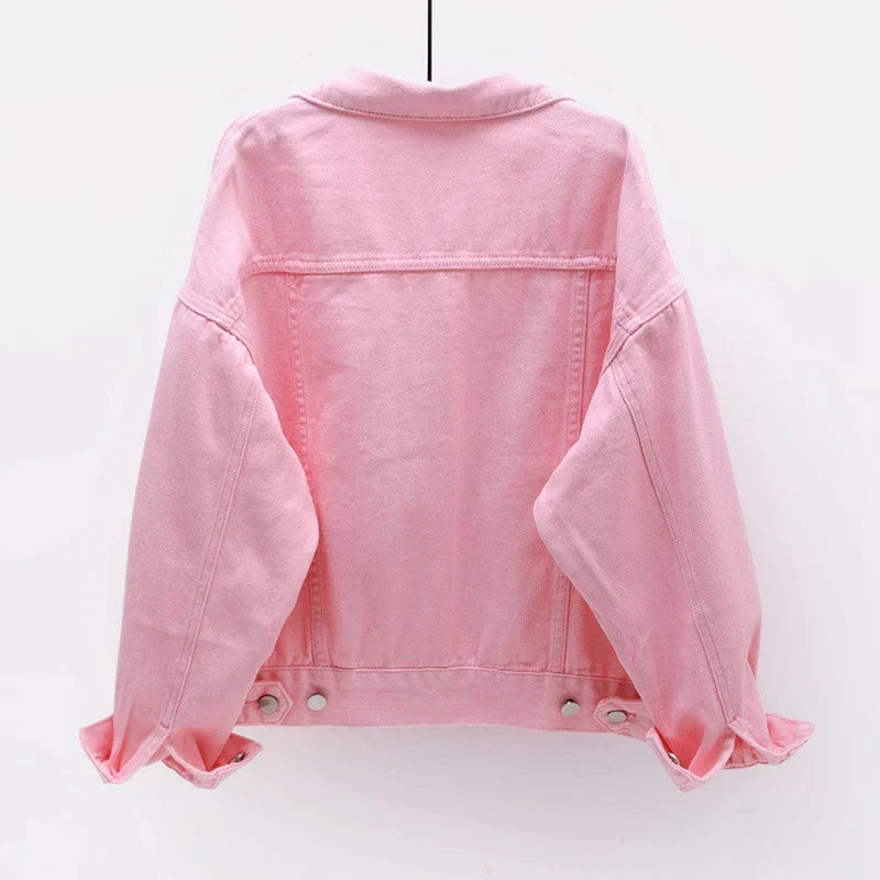 Klassische Damen-Denimjacke Viele Farben