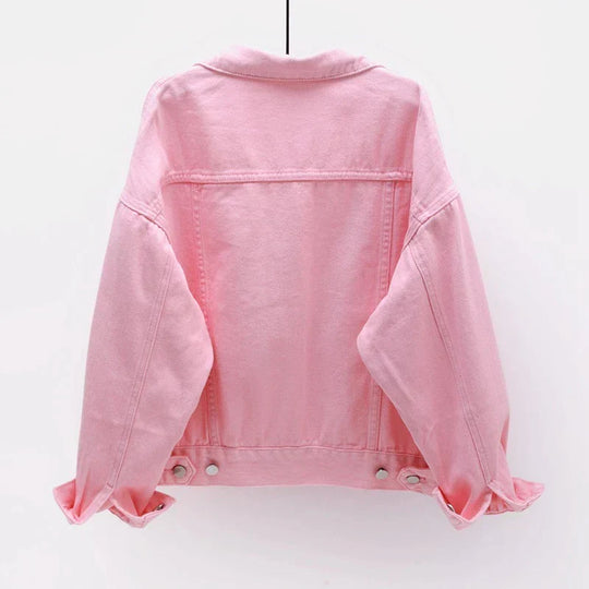 Klassische Damen-Denimjacke Viele Farben