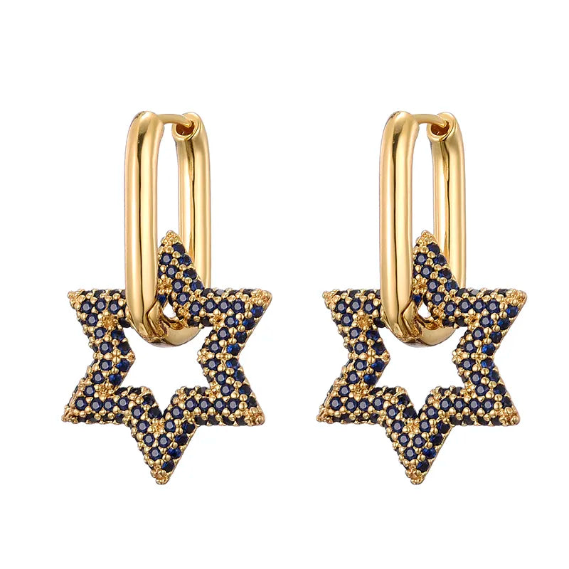Stern-Kristall-Creolen | Shop Nory