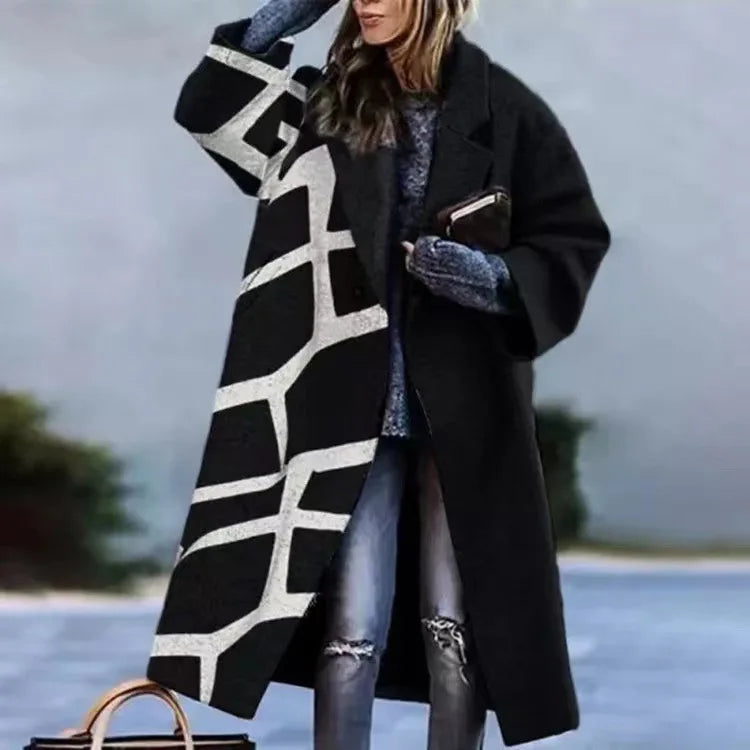 Mantel Eleganter und Bequemer Mantel für Alle Anlässe