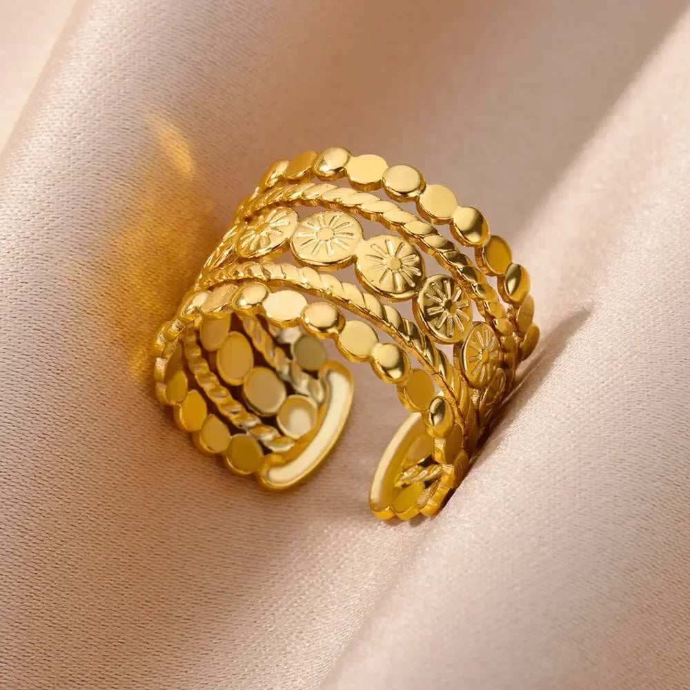 Edelstahl Herzring für Frauen Shop Nory