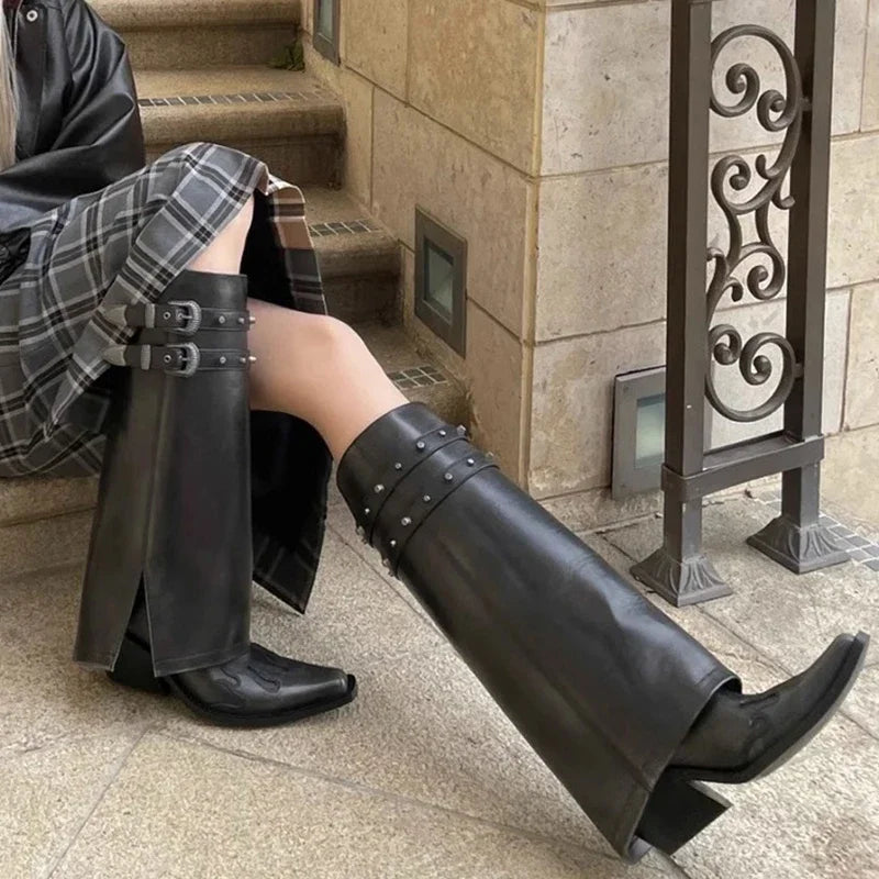 Lange Stiefel