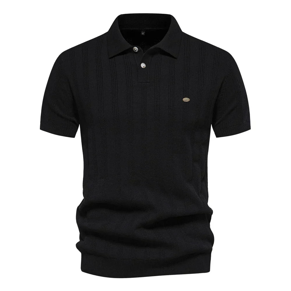 Elegantes Polo für Herren mit Raffiniertem Stil