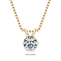 Luminöse Moissanit Anhänger Necklace - Bezahlbare Luxus | Shop Nory