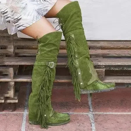 Damenstiefel kniehoch