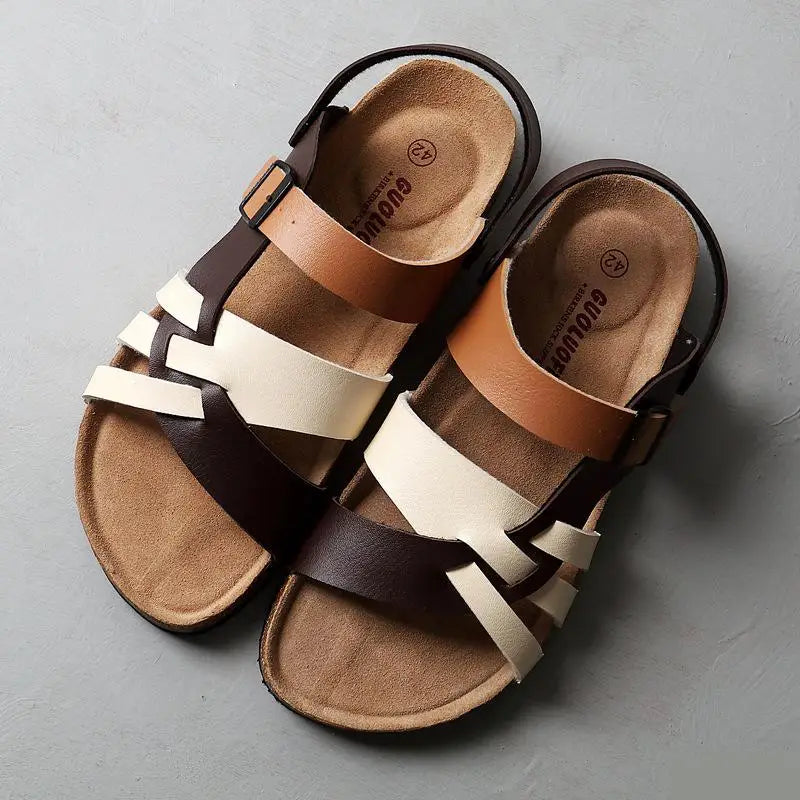 ShopNory | Orthopädische Premium Ledersandalen