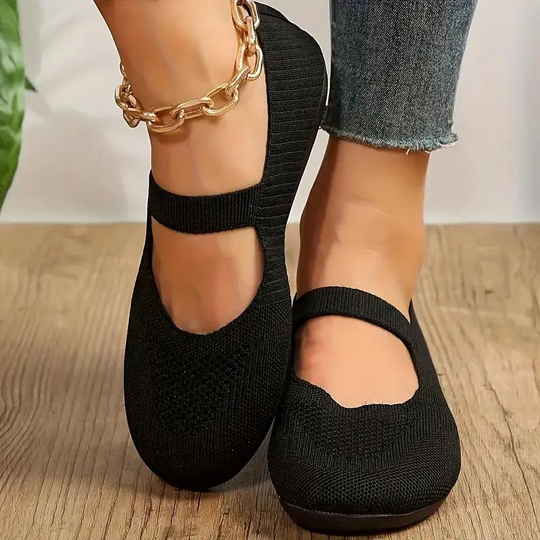 Canvas-Schuhe, Leicht, Slip On, Flats, Sommerschuhe