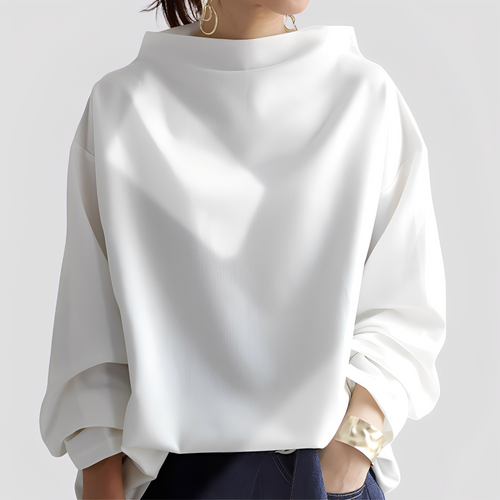 Schicker, locker geschnittener Damenpulli