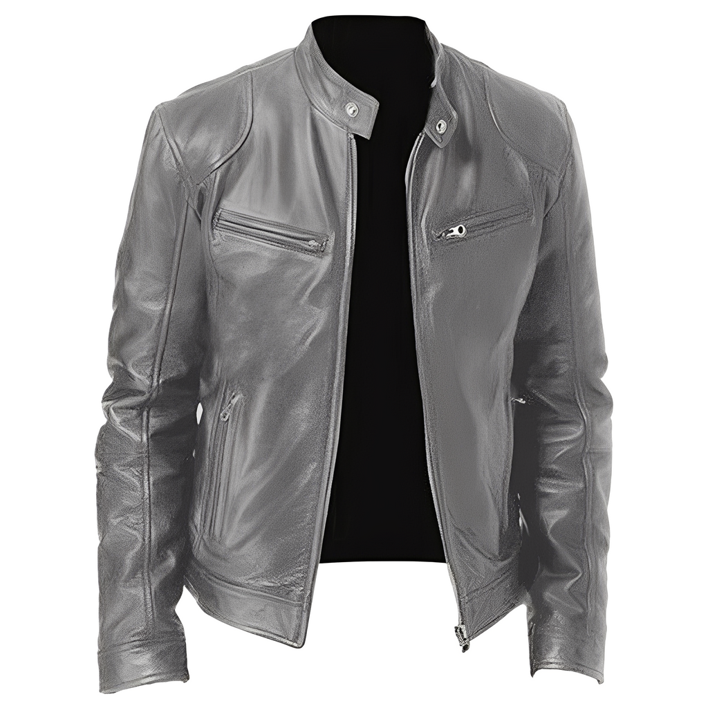 Freizeit PU Lederjacke für Männer