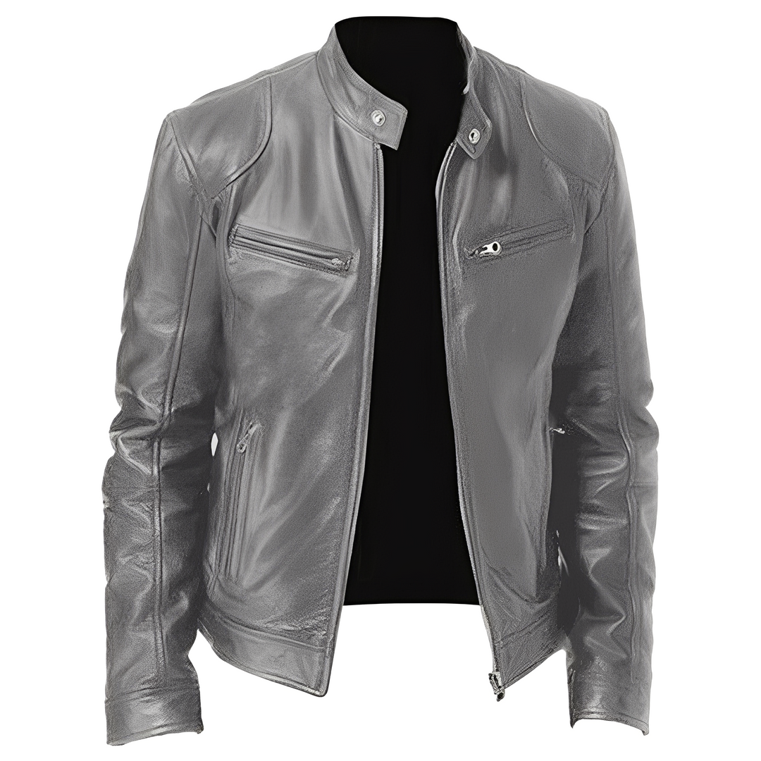 Freizeit PU Lederjacke für Männer