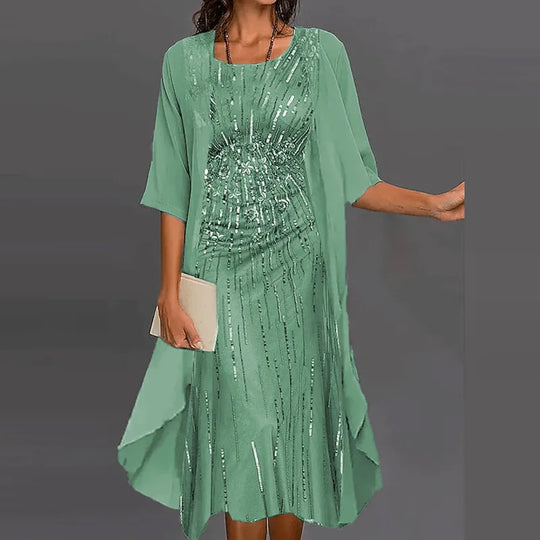 Elegantes individuelles Bedrucktes Kleid