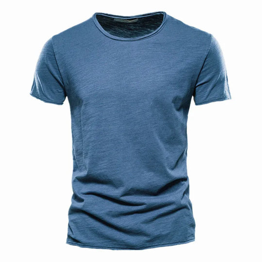 Lässiges Baumwoll-T-Shirt