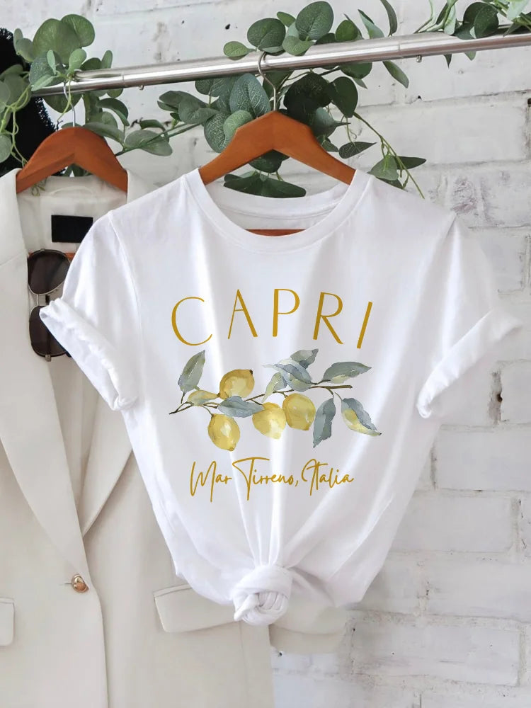 Elegantes Capri Designt-Shirt