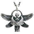 Klassisches Hochwertiges Engel Gebet Unisex Anhänger Mit Kette | Shop Nory