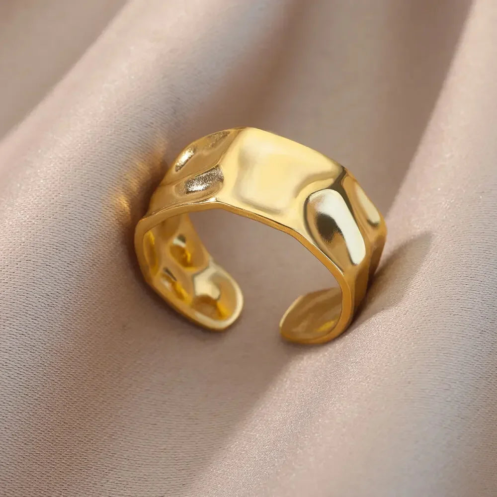 Edelstahl Herzring für Frauen Shop Nory