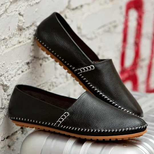 Bequeme Lederhalbschuhe für den Alltag Shopnory Shopnory