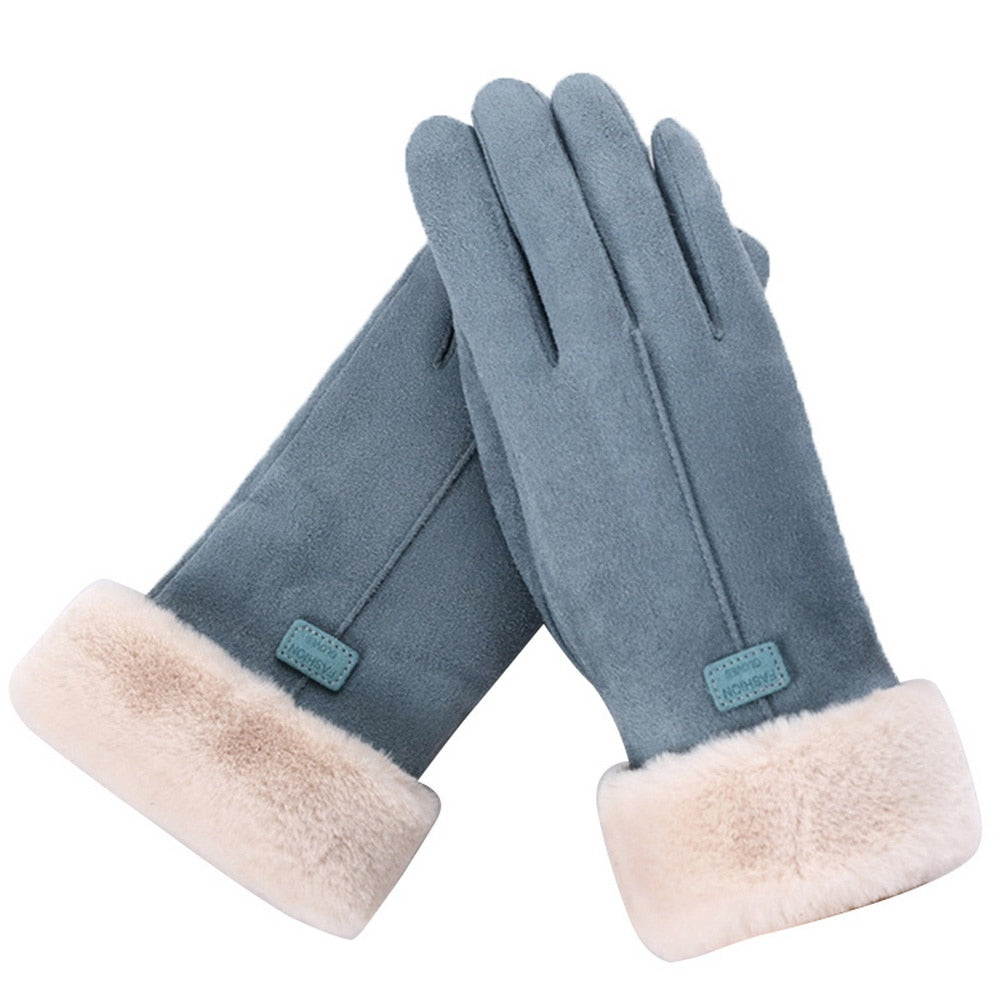 ShopNory - Schicke und Stilvolle Winter Furry Handschuhe für Frauen