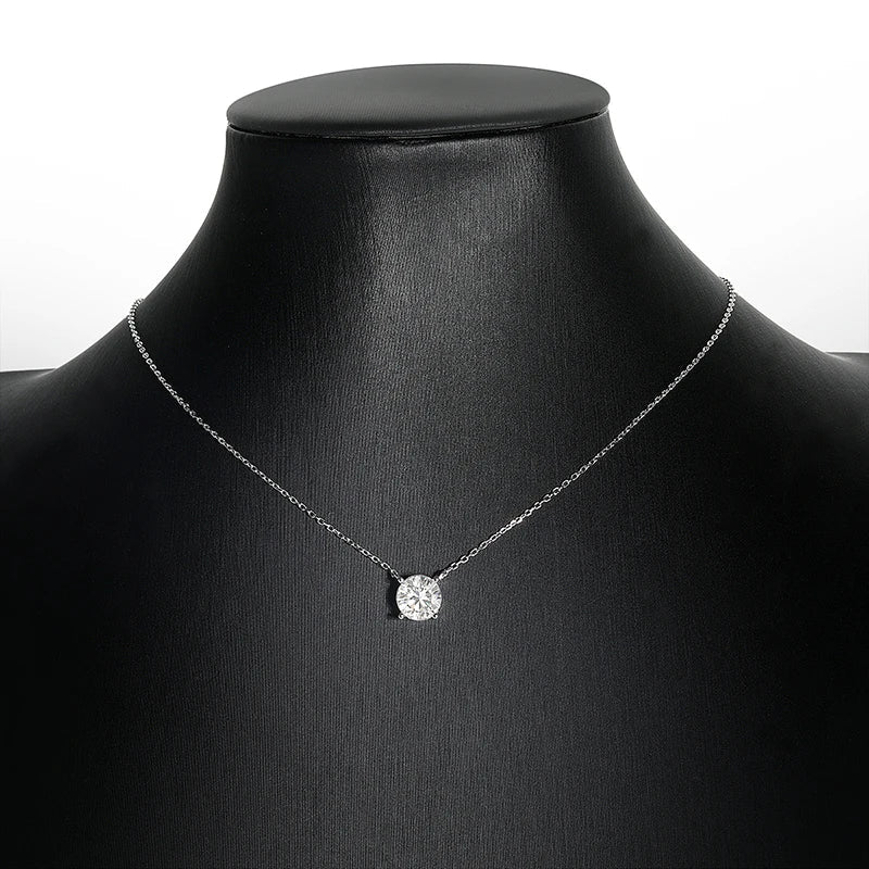 Ivictress Moissanite Halskette - Erschwinglicher Luxus & Unvergleichliche Brillanz | Shop Nory
