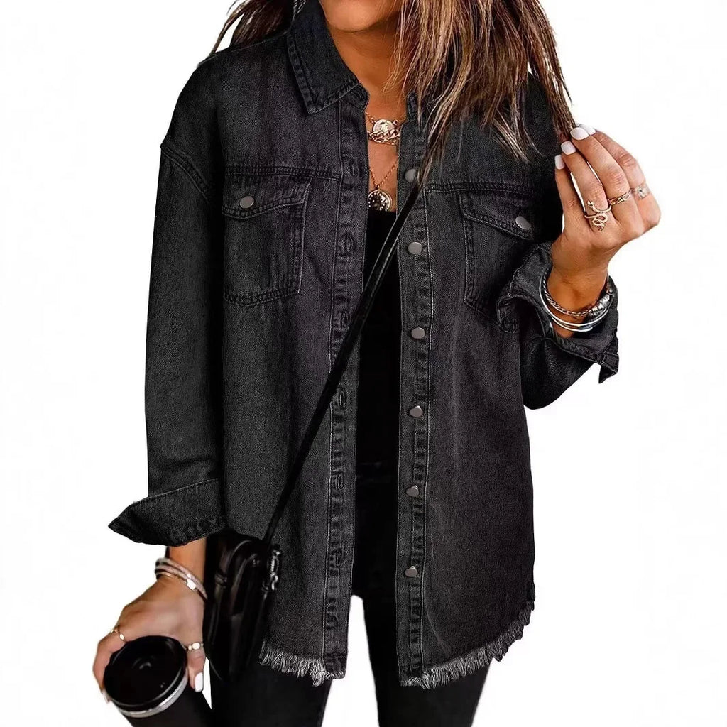 Denim Hemdjacke