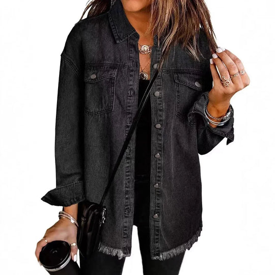 Denim Hemdjacke