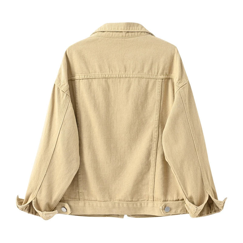Klassische Damen-Denimjacke Viele Farben
