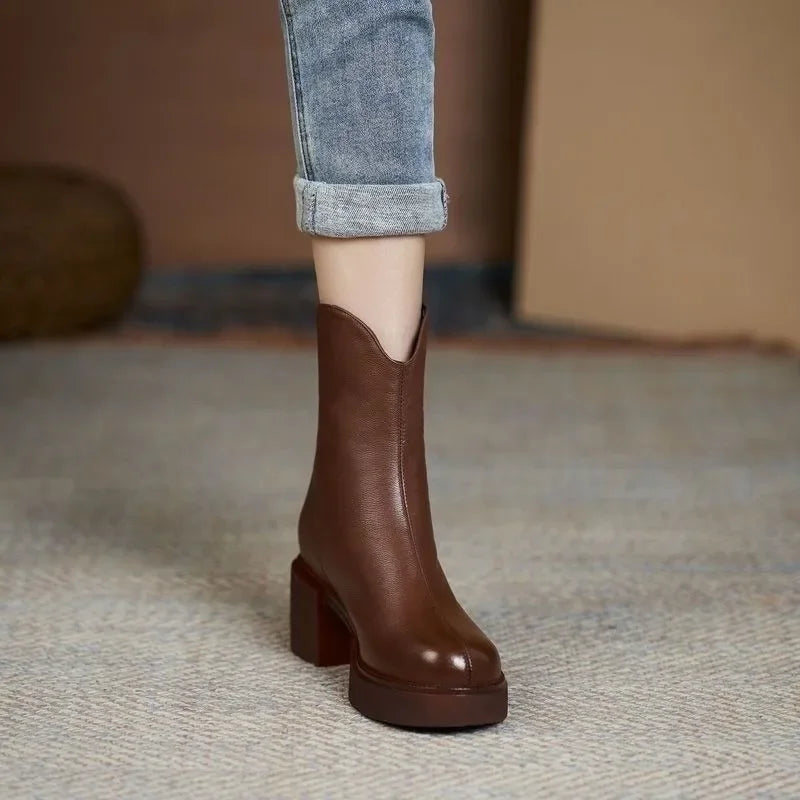 Vegane Leder Chelsea Boots