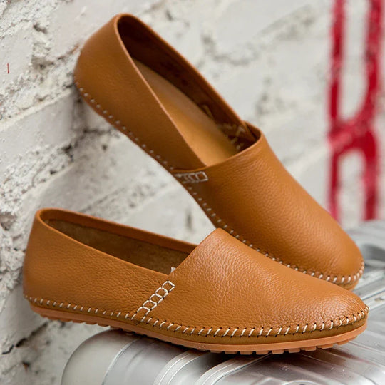 Bequeme Lederhalbschuhe für den Alltag Shopnory Shopnory
