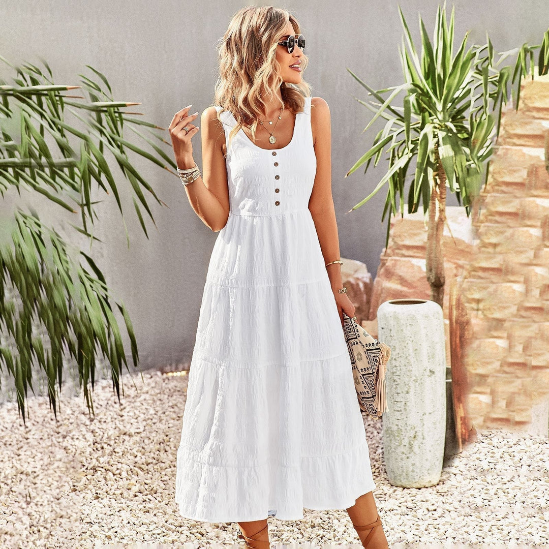 Ärmelloses Midikleid für den Sommer - JoShopnoryelle