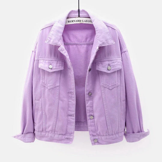 Klassische Damen-Denimjacke Viele Farben