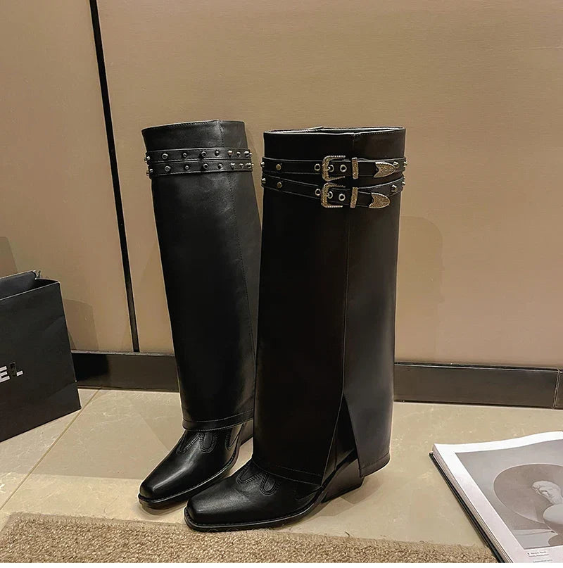 Lange Stiefel