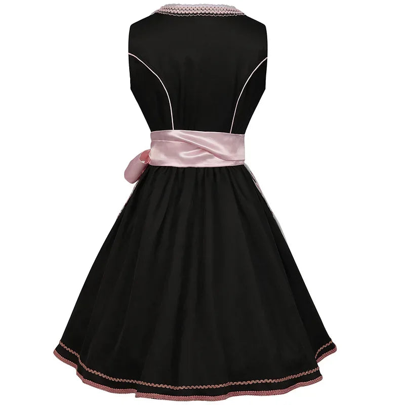 Dirndl mit Blumenmuster für Oktoberfest
