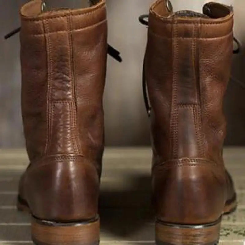 Leder Damen Stiefel