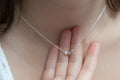 Silberne Halskette mit 3 Sternen – Ein himmlisches Accessoire für jeden Anlass | Shop Nory