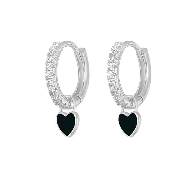 Silberfarbene Creolen | Shop Nory