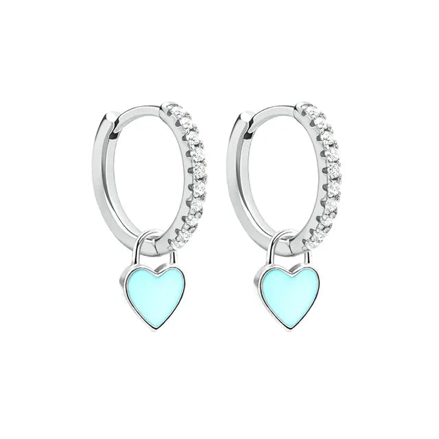 Silberfarbene Creolen | Shop Nory