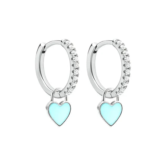Silberfarbene Creolen | Shop Nory
