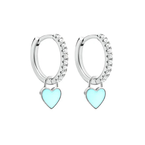 Silberfarbene Creolen | Shop Nory