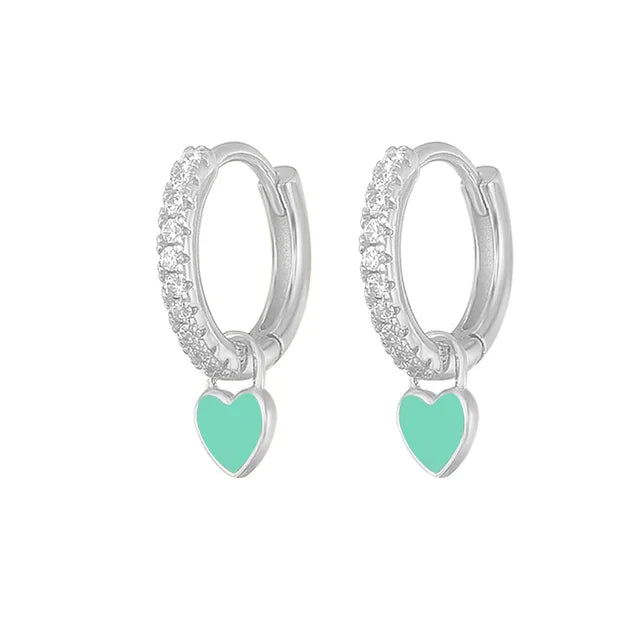 Silberfarbene Creolen | Shop Nory