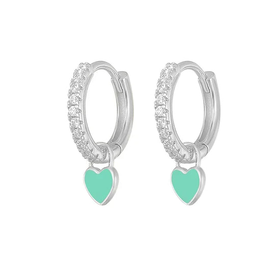 Silberfarbene Creolen | Shop Nory