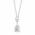 Silber Lilie des Tals Blumen Charm Halskette | Shop Nory