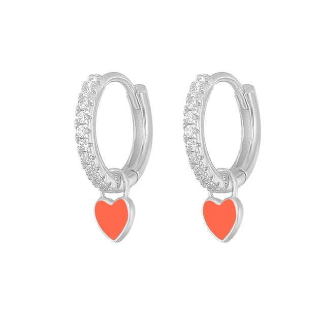 Silberfarbene Creolen | Shop Nory