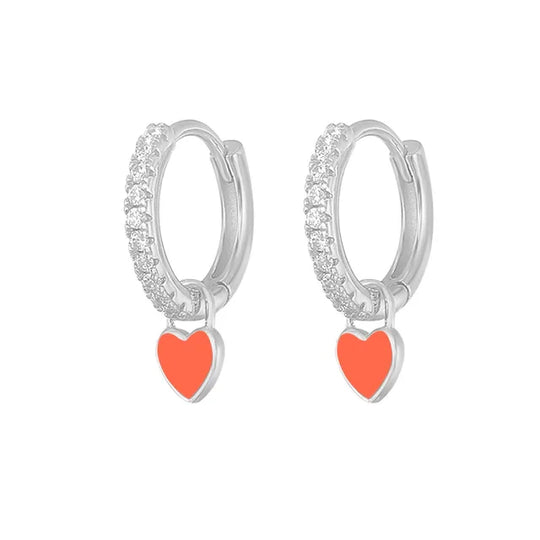 Silberfarbene Creolen | Shop Nory