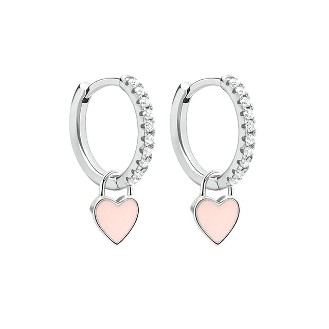 Silberfarbene Creolen | Shop Nory