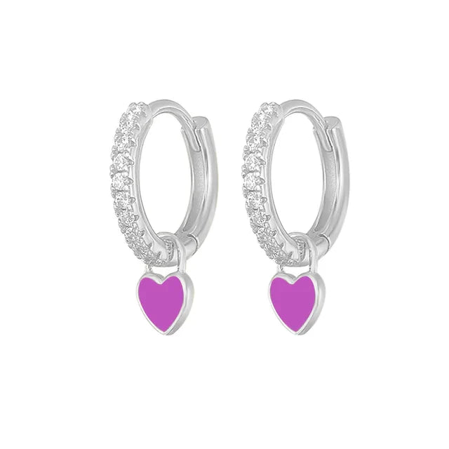 Silberfarbene Creolen | Shop Nory