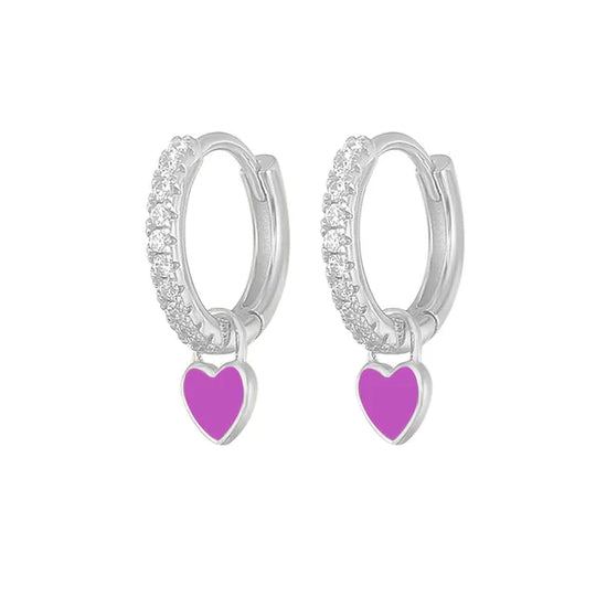 Silberfarbene Creolen | Shop Nory