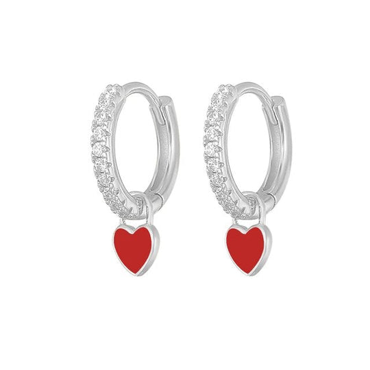 Silberfarbene Creolen | Shop Nory