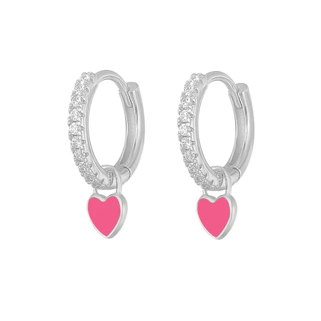 Silberfarbene Creolen | Shop Nory