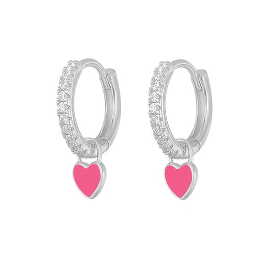 Silberfarbene Creolen | Shop Nory